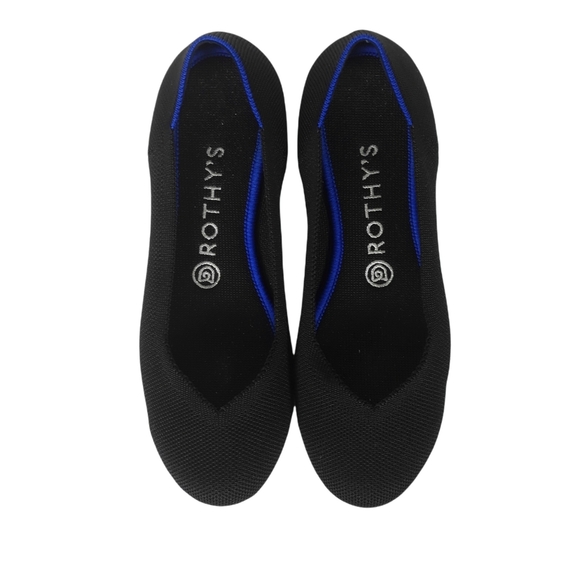 Rothy's Shoes - Rothy's Black Flats Round Toe Classic Slip On